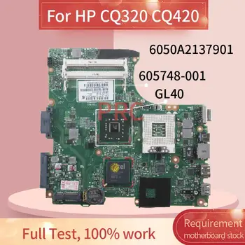 605748-001 605748-001 Prenosni računalnik z matično ploščo Za HP CQ320 CQ420 Zvezek Mainboard GL40 DDR3