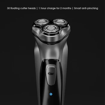 YouPin ENCHEN Blackstone 3D Električni Brivnik Britev Za Moške Brado Hair Trimmer Trojno Rezila za Britje, Stroji USB Brado Brivnik