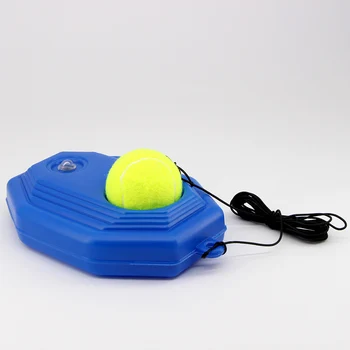 Tenis Dobave Tenis Pomoči za Usposabljanje Žogo Trener Samostojno učenje Baseboard Igralec Praksi Orodje Oskrbe Z Elastično Vrv Znanja THN