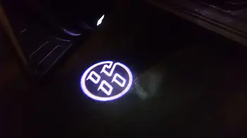 2x vrata avtomobila z Dovoljenjem svetlobe duha shadow dobrodošli svetlobni logotip projektor simbol Za FT86 GT86 GTS AE86