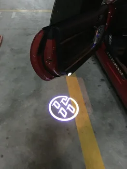 2x vrata avtomobila z Dovoljenjem svetlobe duha shadow dobrodošli svetlobni logotip projektor simbol Za FT86 GT86 GTS AE86