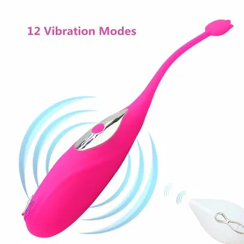 Vibracijsko Jajce Daljinski upravljalnik Bullet Vibrator USB Polnilne G-spot Vibrator Sex Igrače za Ženske Vaginalne Keglove Žogo Massager