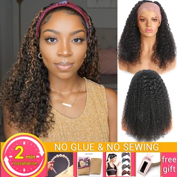 Debelo lasuljo glavo lasuljo človeških las lasulje za black ženske Afro kinky kodraste človeških las lasuljo non-remy Perujski Brazilski lase, lasulje
