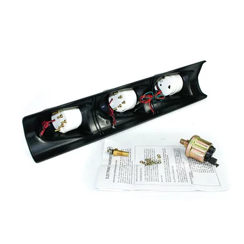 Visoka kakovost in accurating 52MM Trojno merilnik samodejno merilnik vrtljajev / MIN+voda temp merilnik Temperature+Olje pritisnite merilnik Tlaka YC101001