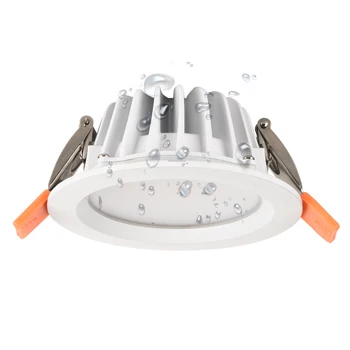 Spot led IP65 je Nepremočljiva Fire-proof Down light Svetilka 5W 7W 9W Led Stropna svetila za savno, parno kopel, kuhinjo, kopalnico kapi