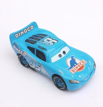Pixar Cars 2 No. 95 Modra Dinico Strela McQueen 1:55 Obsega Diecast Kovinske Zlitine Model Avtomobila Brio Srčkan Igrače Za Otroke Darila