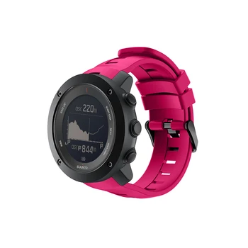Popolnoma nova in visoke kakovosti silikonski watch trak Za Suunto Core zamenjajte watch band manšeta watch pasu watch dodatki