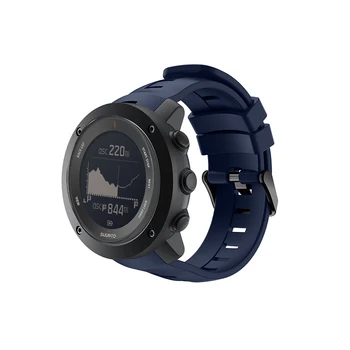 Popolnoma nova in visoke kakovosti silikonski watch trak Za Suunto Core zamenjajte watch band manšeta watch pasu watch dodatki