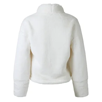 Top prodajne modna jesen / zima 2020 visok ovratnik, dolgi rokavi toplo žensk vrh pulover 0995
