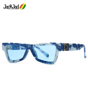 JackJad Moda Kul, Modro Nebo, Beli Oblak Slog Metulj Sončna Očala Milijonarji Blagovno Znamko Design Sončna Očala Oculos De Sol 8444