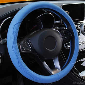 Za Mercedes Benz W210 Avto Volan Kritje 9 Barve Volant Pletenic na volanu Non-slip Funda Volante Auto Avto Styling