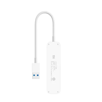 Xiaomi USB3.0 Splitter Port Usb Hub Expander Več za izmenični Tok 4-Port USB Podaljšek USB3.0 Visoke Hitrosti Prenosa Prenosne