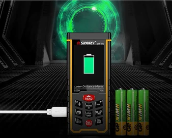 SNDWAY za 2,4 palčni barvni zaslon Digitalni Laserski range finder 50M 70M 100M metro laser Elektronski Trak Ukrep laser distance meter
