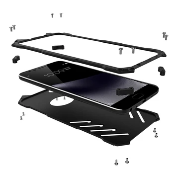 Za Apple IPhone X XS MAX XR 5C 5Se 6s 7 8 Plus Primeru Luksuznih Aluminij Metal Odbijača Okvir Zaščitni Oklep Shockproof Telefon Kritje