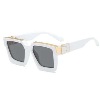 Velik okvir sončna očala moda trendovska sončna očala za moške in ženske