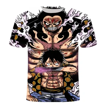 Novo harajuku Enem Kosu 3D Tiskanih Modni t shirtMen Ženske SummerShort Rokav 2020Casual Tshirts Priljubljenih Anime Trendy Tee Majice