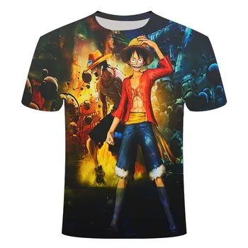 Novo harajuku Enem Kosu 3D Tiskanih Modni t shirtMen Ženske SummerShort Rokav 2020Casual Tshirts Priljubljenih Anime Trendy Tee Majice