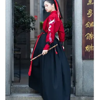 Tang Dinastije Starih Kostumov Hanfu Obleko Kitajski Slog Oblačila Moški Ženske Mečevalec Oblačila Tradicionalne Pravljice, Cosplay