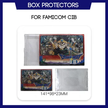 Polje Protector Za Famicom Za Nintendo Iger, CIB po Meri pojasniti, Plastični Primeru