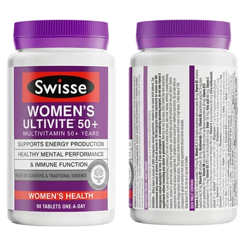 Swisse Spojina Vitamini za 50+ Let Ženske, Zdravje, Wellness Izdelek Ženske Energije Ravni Dejavnosti Vzdržljivosti Vitalnost Med Stresa