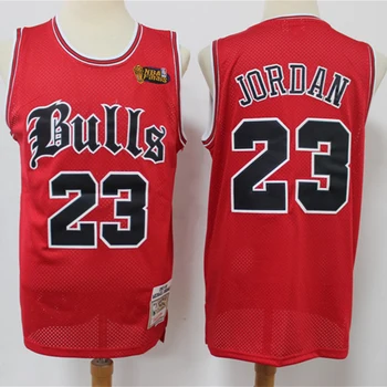 NBA Chicago Bulls #23 Michael Jordan Moški Košarka Jersey Letnik Limited Edition Swingman Jersey Stitched Očesa, Moške Jope