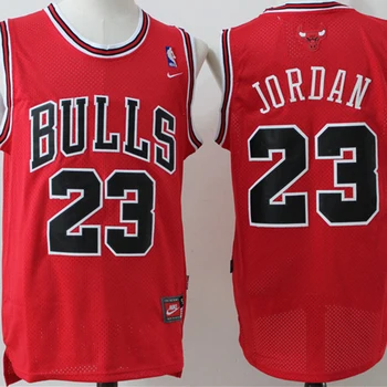 NBA Chicago Bulls #23 Michael Jordan Moški Košarka Jersey Letnik Limited Edition Swingman Jersey Stitched Očesa, Moške Jope