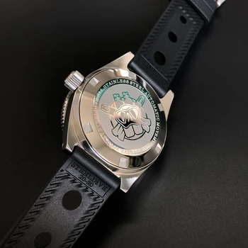 STEELDIVE 1962 Samodejni Watch Safir NH35 Potapljač Watch 200 m Moški iz Nerjavečega Jekla Ure C3 Super Svetlobna Mehanske Ure
