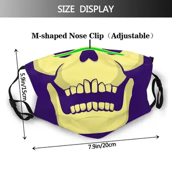 Myah Non-Enkratno Masko Heman Masters Anti Meglica, Prah Maske Z Filtri Za Zaščito Masko Respirator Usta Žarilna