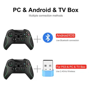 2.4 G Brezžični Gamepad Za PS3/IOS/Android Telefon/PC/TV Box Palčko Joypad Krmilnik za Igre Za Pametni Telefon Xiaomi Dodatki