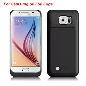 Baterije, Ohišje Za Samsung Galaxy S6 S6 Rob S8 S9 Plus Mehka TPU Polnjenje Telefona Moč Pokrovček Za Samsung Note Opomba 8 9 Baterije Primeru