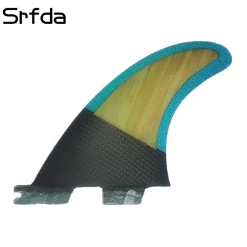 Srfda Brezplačna dostava desko fin Visoke kakovosti za FCS II polje Surf plavuti s kameno honey comb material za deskanje, VELIKOST S/M
