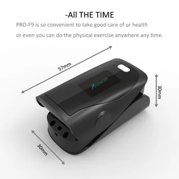Gospodinjstvo Zdravje Spremlja Prst Impulz Oximeter ABS Silikonski Senzor Opreme Pulsioximetro OLED SPO2 Srčnega utripa-NOVO