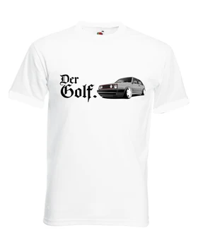 Nemčija Klasičen Avto Golfist Mk2 Vr6 Synmojao Td Gtd Gti T-Shirt Der Golfist T Shirt Poletje 2019 Bombaž Normalno Oblikovanje Po Meri