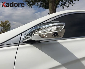 Za Hyundai Sonata i45 2010 2011 2012 2013 ABS Chrome Steber Okno Trim Avto Rearview Mirror Kritje Dodatki Zunanjost