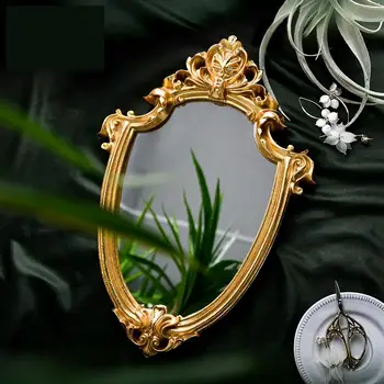 Relief Smolo Dekorativni Ogledalo Kopalnici Visi Ogledalo Evropski Stil Ogledalo ogledalo Doma