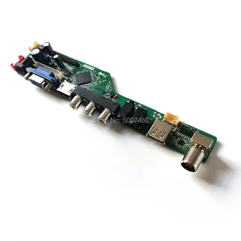 1CCFL 30 Pin LVDS DIY komplet 1024*768 zaslon LCD univerzalni pogon odbor za QD15XL01/QD15XL04/QD15XL06/QD15XL09 matrika VGA USB