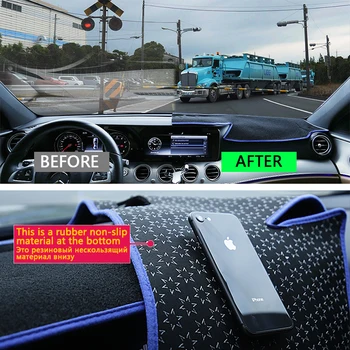 Za Audi Q3 F3 2019 2020 2021 2022 Anti-Slip Mat nadzorna plošča Pokrov Pad Dežnik Dashmat Zaščito Preprogo Avto Opreme S-line RS