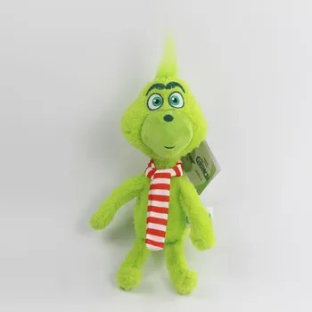 32 cm Grinch Plišastih Igrač Božič Grinch Max Pes Plišastih zelena krzno Lutka Igrača Mehko Polnjene Igrače Za Otroke, Božična Darila