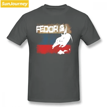 Top Oblikovanje Moške majice Fedor Emelianenko Kratka Sleeved Bombaž O-vratu Plus Velikost T-shirt Za Odrasle Camiseta