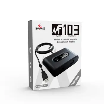 Za MayFlash USB Dual Port Adapter za N64, da RAČUNALNIK za Vklop /N-S Game Pad Krmilnik