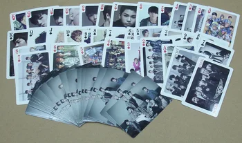 Kpop BTOB Poker, Igralne Karte, Seo Eun-kwang, Lee Min-hyuk, Lee Chang-sub,Fanart Rekviziti Slike Umetnosti Knjiga Darilo Zbirka Nova 2018