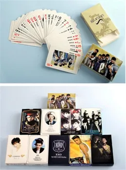 Kpop BTOB Poker, Igralne Karte, Seo Eun-kwang, Lee Min-hyuk, Lee Chang-sub,Fanart Rekviziti Slike Umetnosti Knjiga Darilo Zbirka Nova 2018