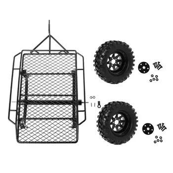 Kovinski RC Prikolico Lijak Okvir Simulacijo za 1/10 Rock Crawler Tovornjak Pot TRX-4 TRX4 Osno SCX10 RC4WD D90 CC01 Avtomobilski Rezervni Deli