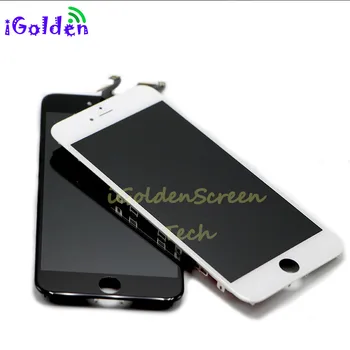 LCD-Zaslon Za iPhone 5g 5S 5 S 5C 6 6 6 g Plus Zaslon na Dotik Zamenjava LCD AAA+Kakovost Brez Mrtvih Pik, Črno Bel