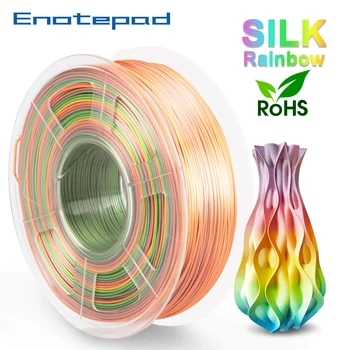 PLA SVILE RainbowColor 1.75 mm Enotepad 3DPrinter Žarilno brez Oblačka, Toleranca+/-0.02 mm Z Vakuumsko Pakiranje ForDIY, Slikarstvo