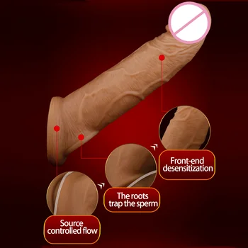 Tekoče Silikona Penis Rokav Spolnih Igrač Za Moške Večkratno Uporabo Kondomov Realističen Penis Extender Dick Kritje Dildo Širitve Seks Izdelka