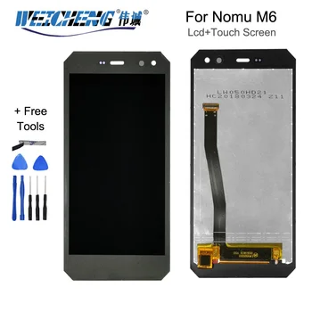 5.palca Za Nomu M6 Zaslon LCD+Touch Screen Računalnike Zbora Za Nomu m 6 LCD Zaslon