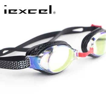 LANE4 Iexcel Kratkovidnost Plavalna Očala Anti-Fog Zaščito pred UV žarki Recept Dioptrije Leče Za Odrasle # VX-958