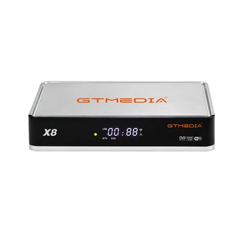 Prvotne GTmedia X8 DVB-S/S2/S2X Vgrajen 2.4 G WiFi Podporo BISS auto roll in VCM/ACM/multi-stream/T2-MI AVS+