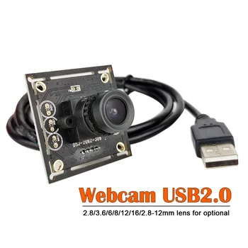 Mini 720p Webcam Kamero USB Modul Za 1,0 milijona slikovnih Pik UVC Plug Play Senzor CMOS USB2.0 Cam Za Windows/Linux/Android/Računalnik